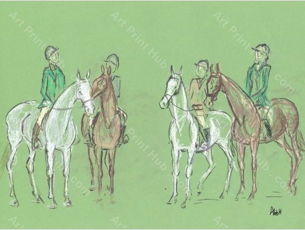 The Four artwork by Abbie