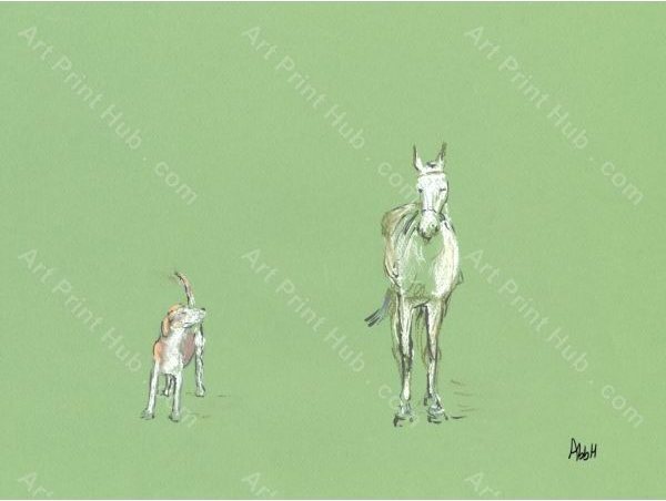 Horse and Hound artwork